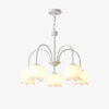 Curved Arm Bell Chandelier - Vakkerlight