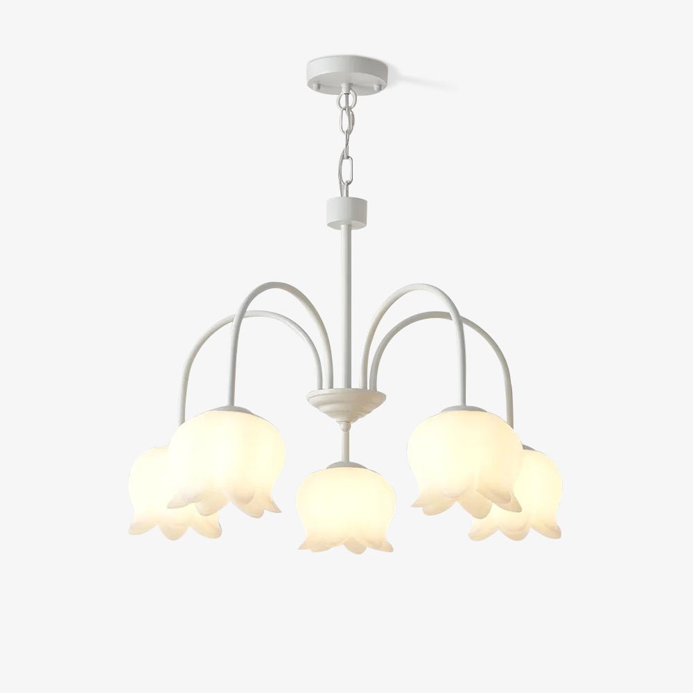 Curved Arm Bell Chandelier – Vakkerlight