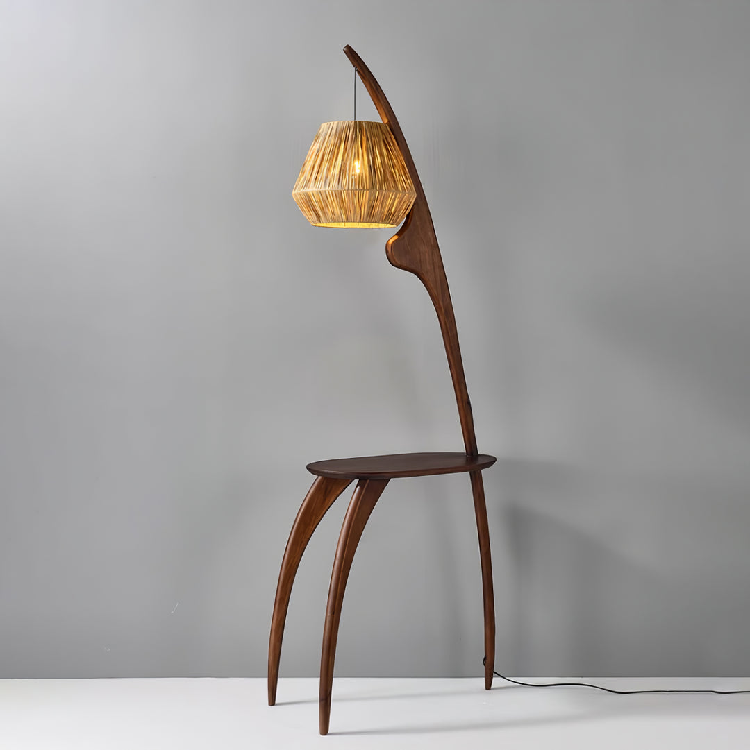 Curved Mantis Arm Floor Lamp - Vakkerlight