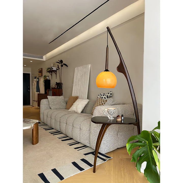 Curved Mantis Arm Floor Lamp - Vakkerlight