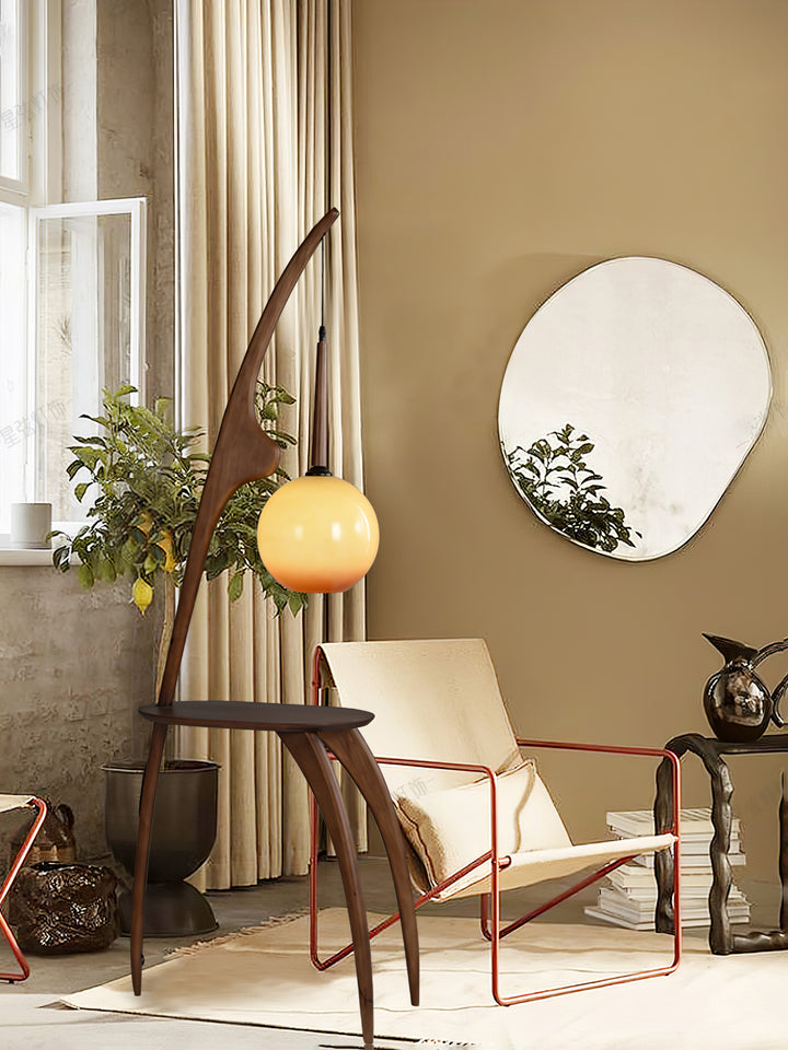 Curved Mantis Arm Floor Lamp - Vakkerlight