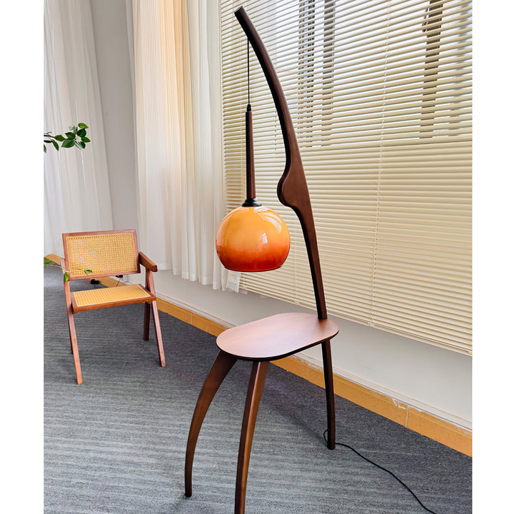 Curved Mantis Arm Floor Lamp - Vakkerlight