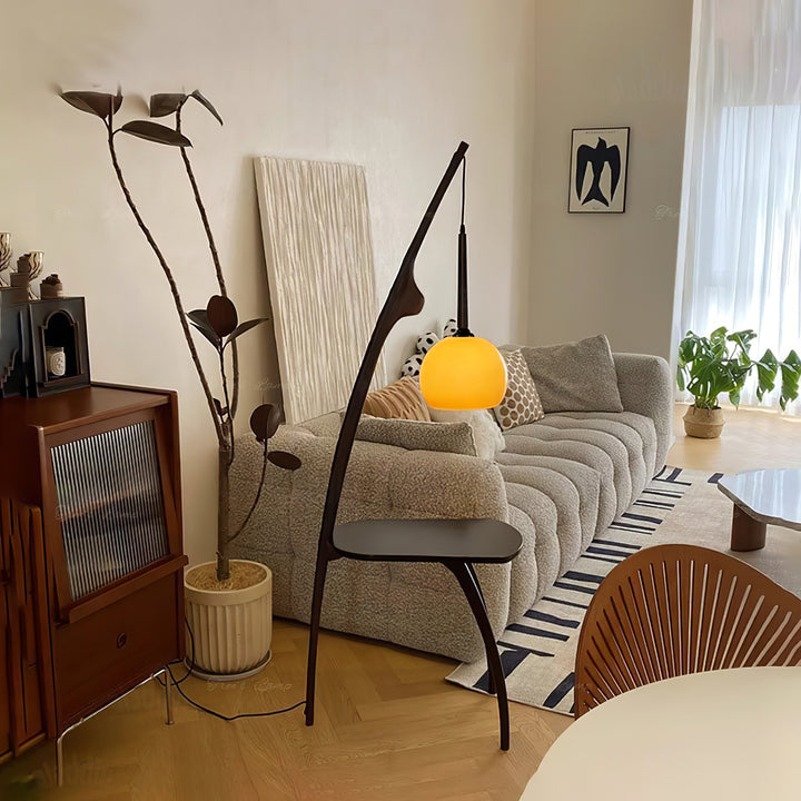 Curved Mantis Arm Floor Lamp - Vakkerlight