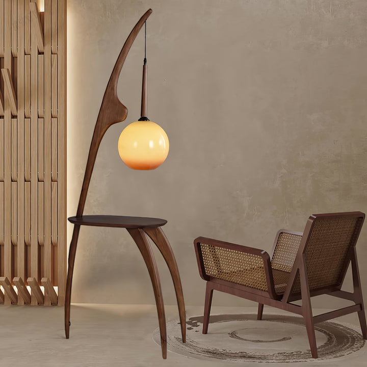 Curved Mantis Arm Floor Lamp - Vakkerlight