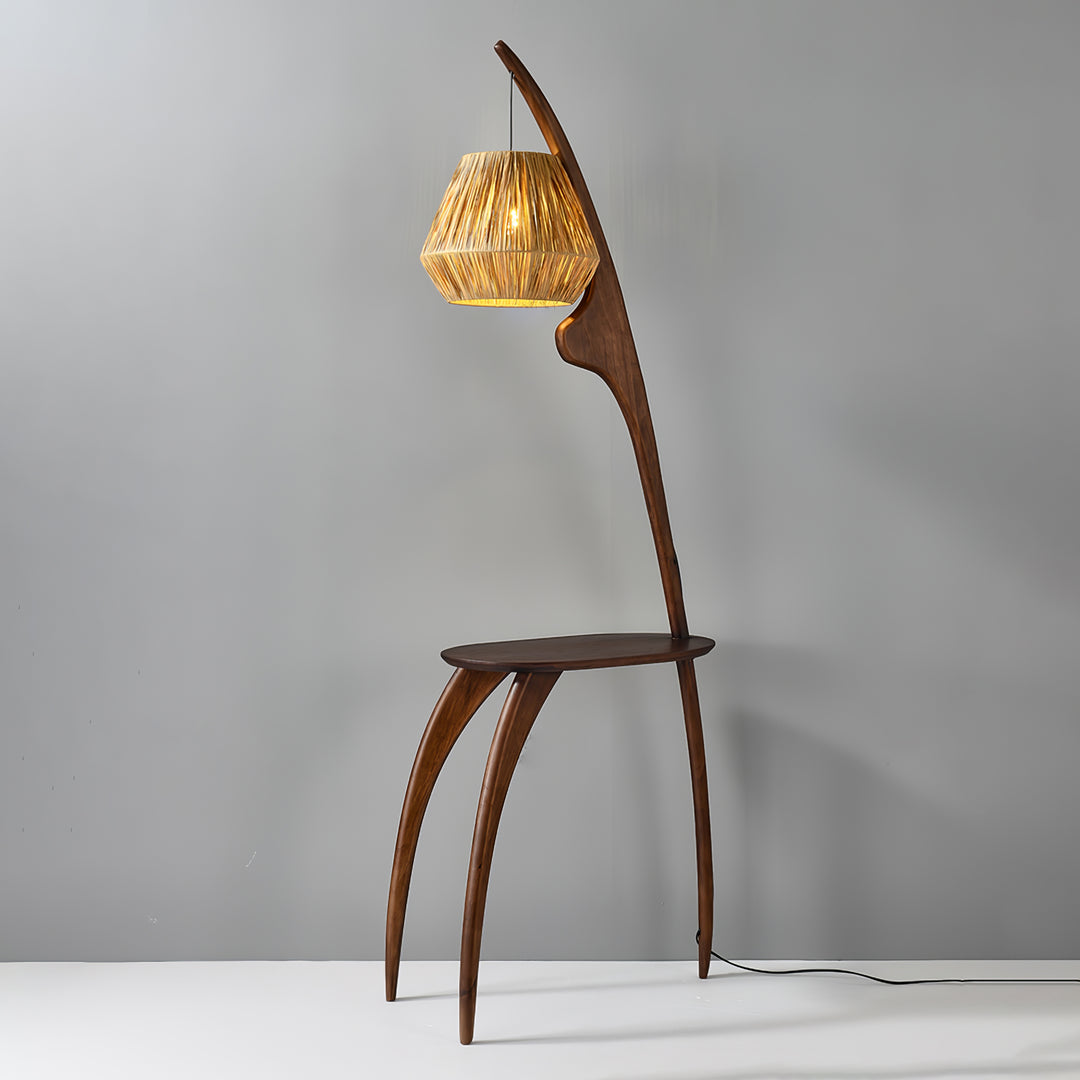 Curved Mantis Arm Floor Lamp - Vakkerlight