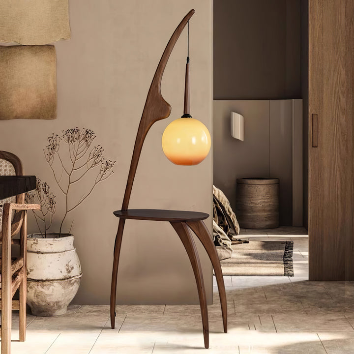 Curved Mantis Arm Floor Lamp - Vakkerlight