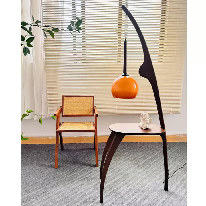 Curved Mantis Arm Floor Lamp - Vakkerlight