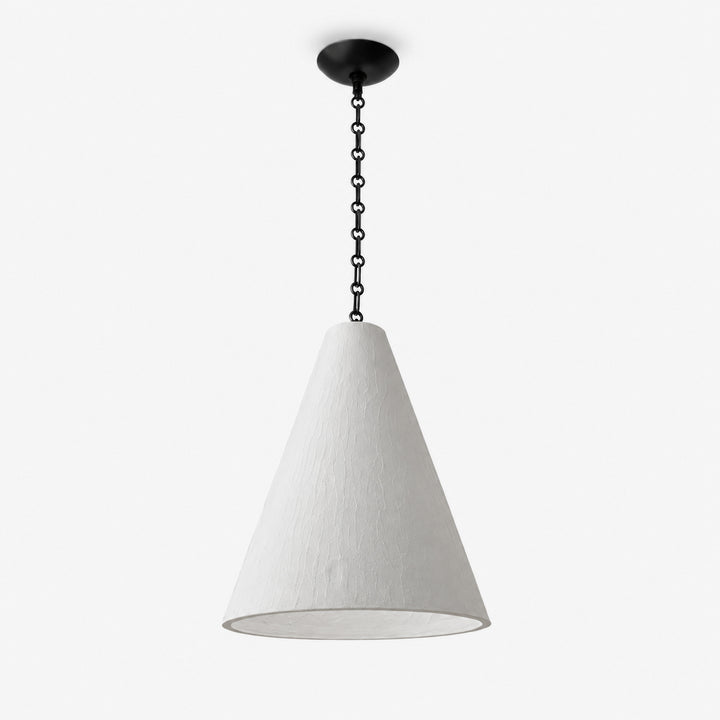 Cuspide Plaster Cone Pendant Light - Vakkerlight