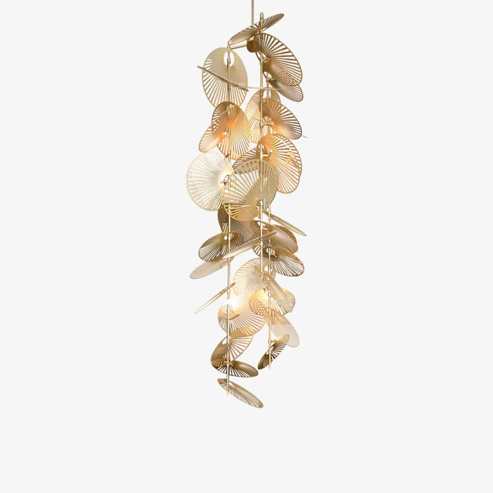 Cattail Leaf Chandelier - Vakkerlight