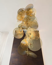 Cattail Leaf Chandelier - Vakkerlight