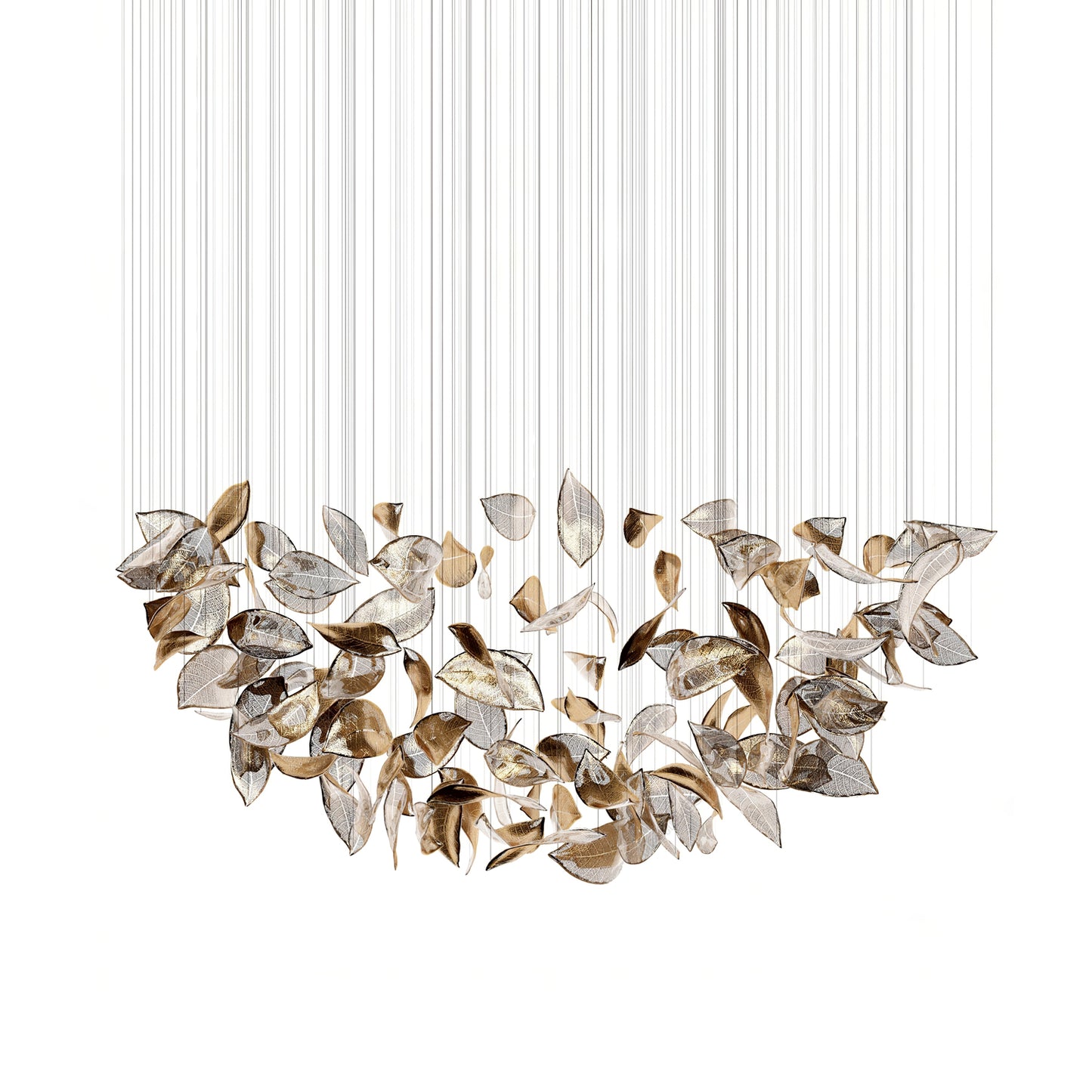 Shake Leaves Chandelier - Vakkerlight