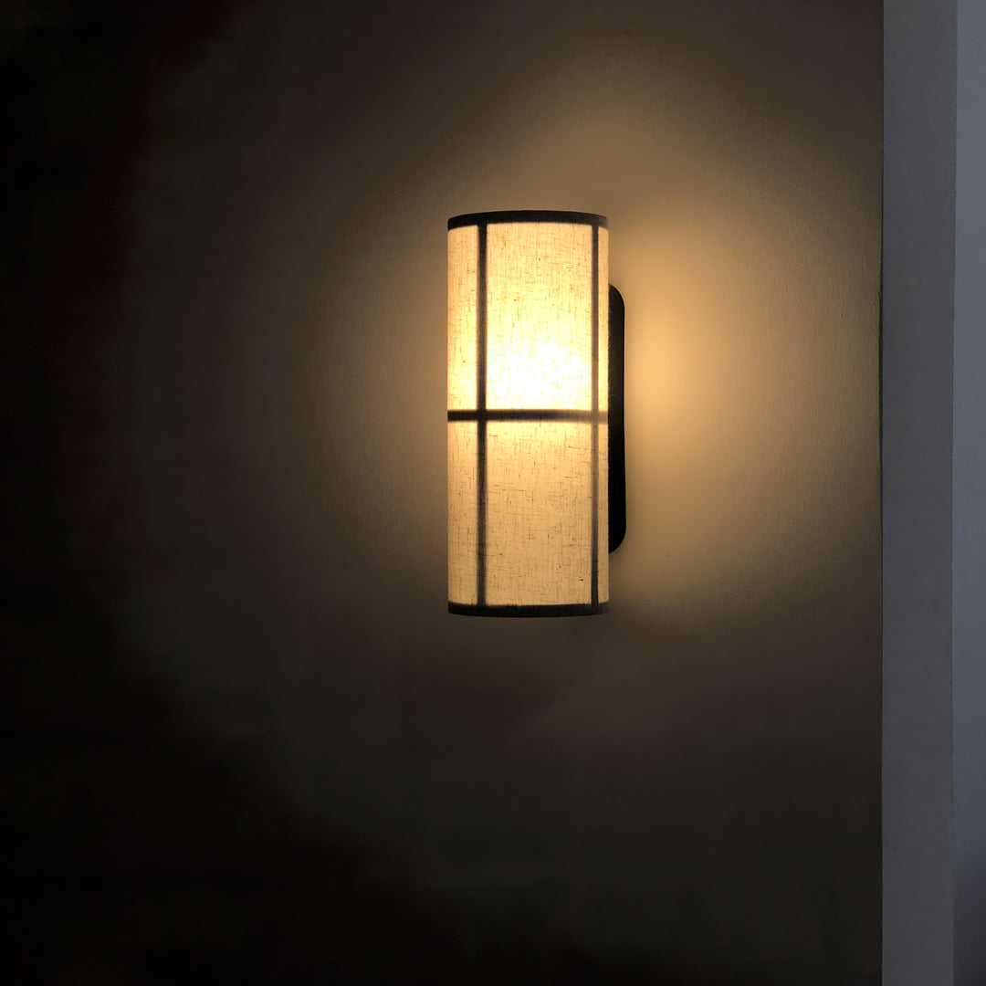 Cylinder Fabric Wall Lamp - Vakkerlight