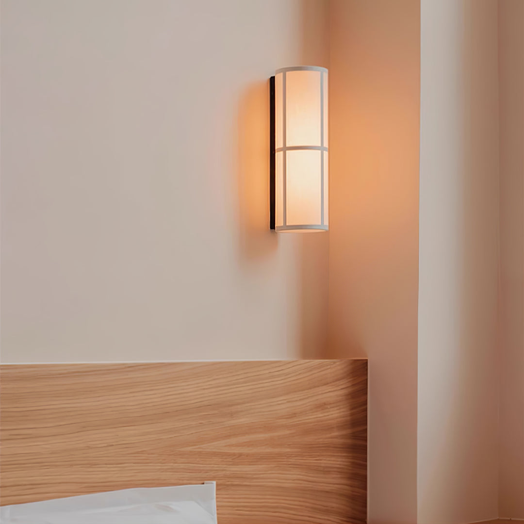 Cylinder Fabric Wall Lamp - Vakkerlight