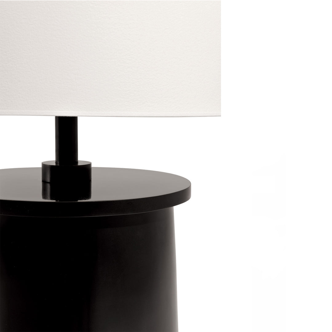 Modern Brass Cylinder Table Lamp