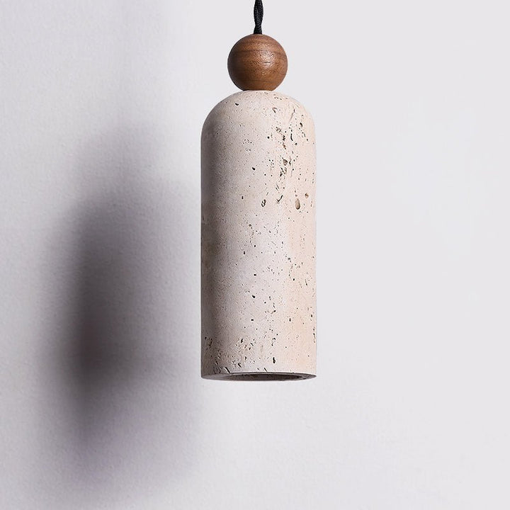 Cylinder Wood Bead Pendant Light - Vakkerlight