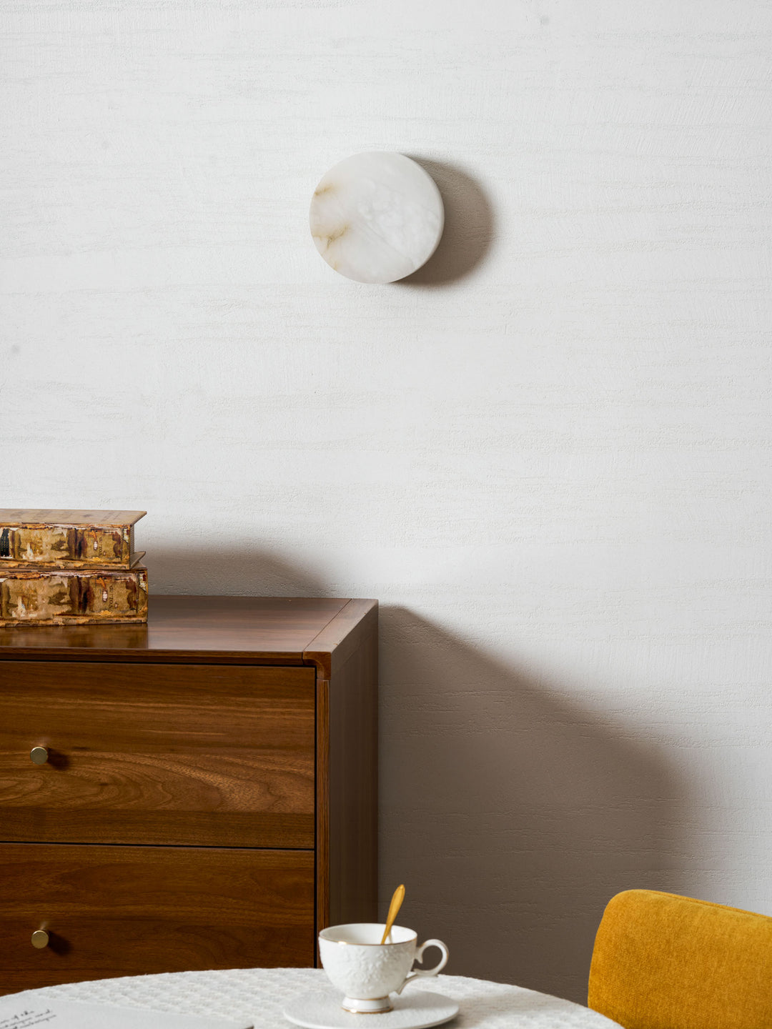 Cylindrical Alabaster Wall Light - Vakkerlight