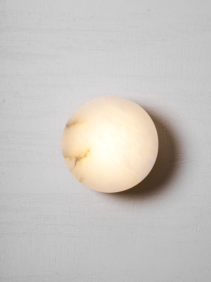 Cylindrical Alabaster Wall Light - Vakkerlight