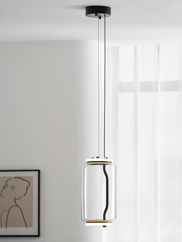 Cylindrical LED Pendant Light - Vakkerlight