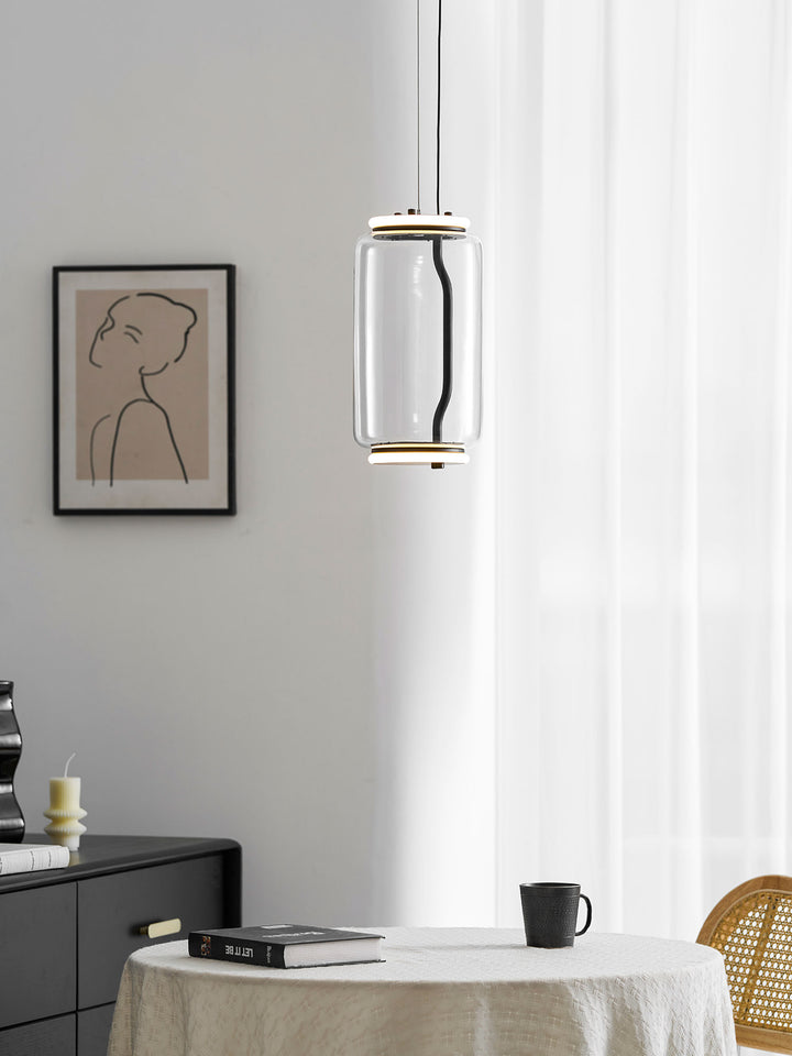 Cylindrical LED Pendant Light - Vakkerlight