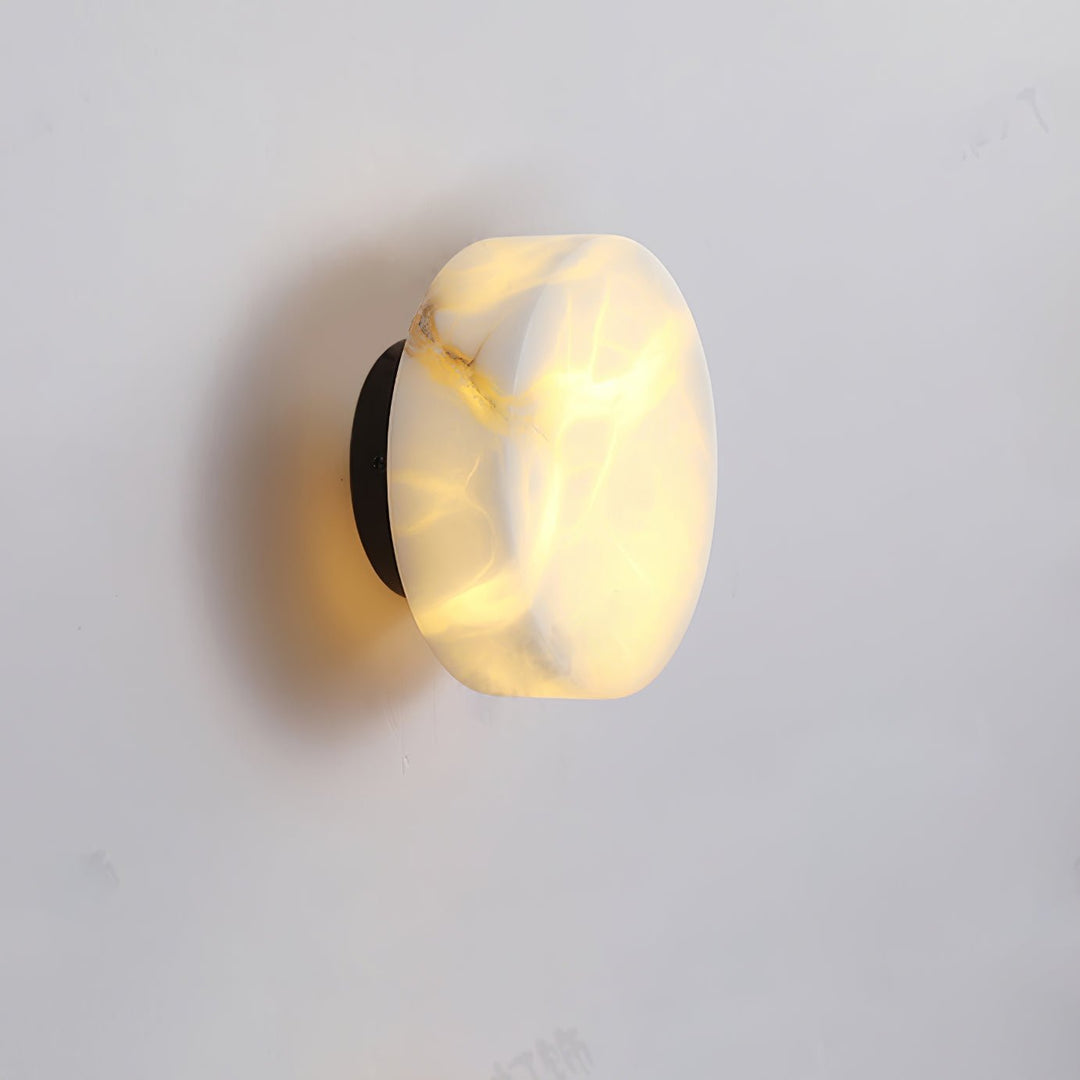 Cylindrical Alabaster Wall Light - Vakkerlight