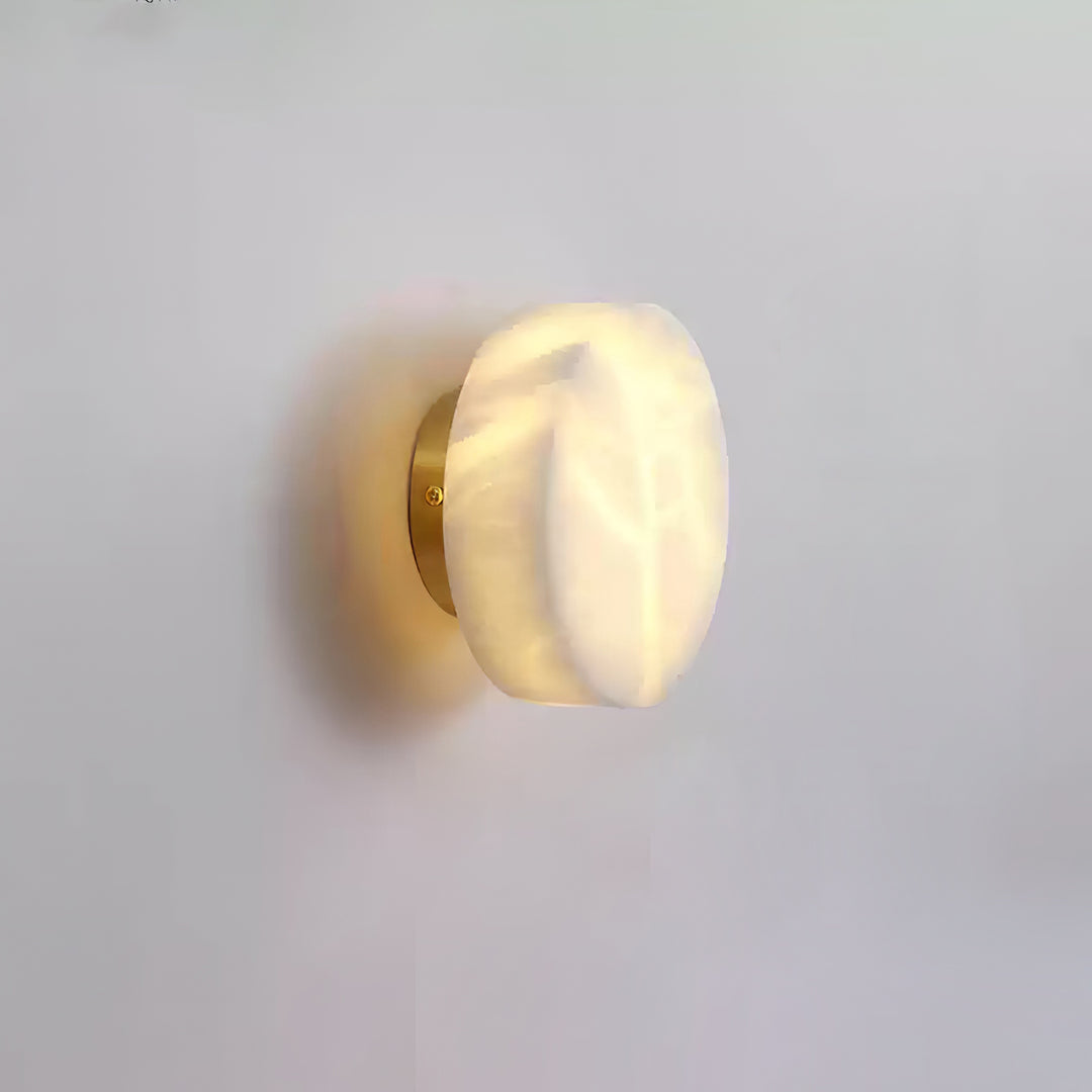 Cylindrical Alabaster Wall Light - Vakkerlight