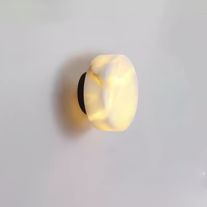 Cylindrical Alabaster Wall Light - Vakkerlight