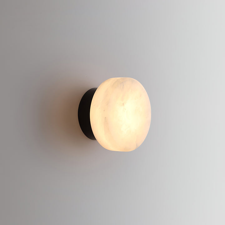 Cylindrical Alabaster Wall Light - Vakkerlight