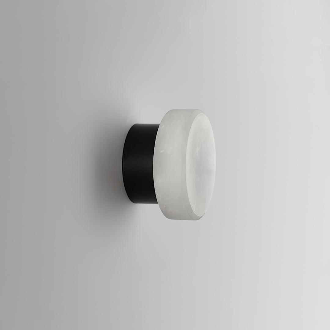 Cylindrical Alabaster Wall Light - Vakkerlight