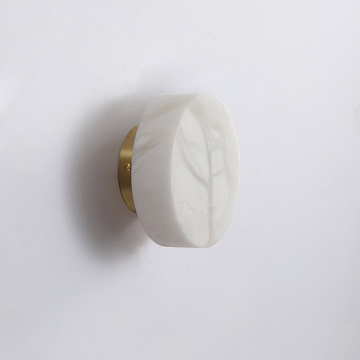 Cylindrical Alabaster Wall Light - Vakkerlight