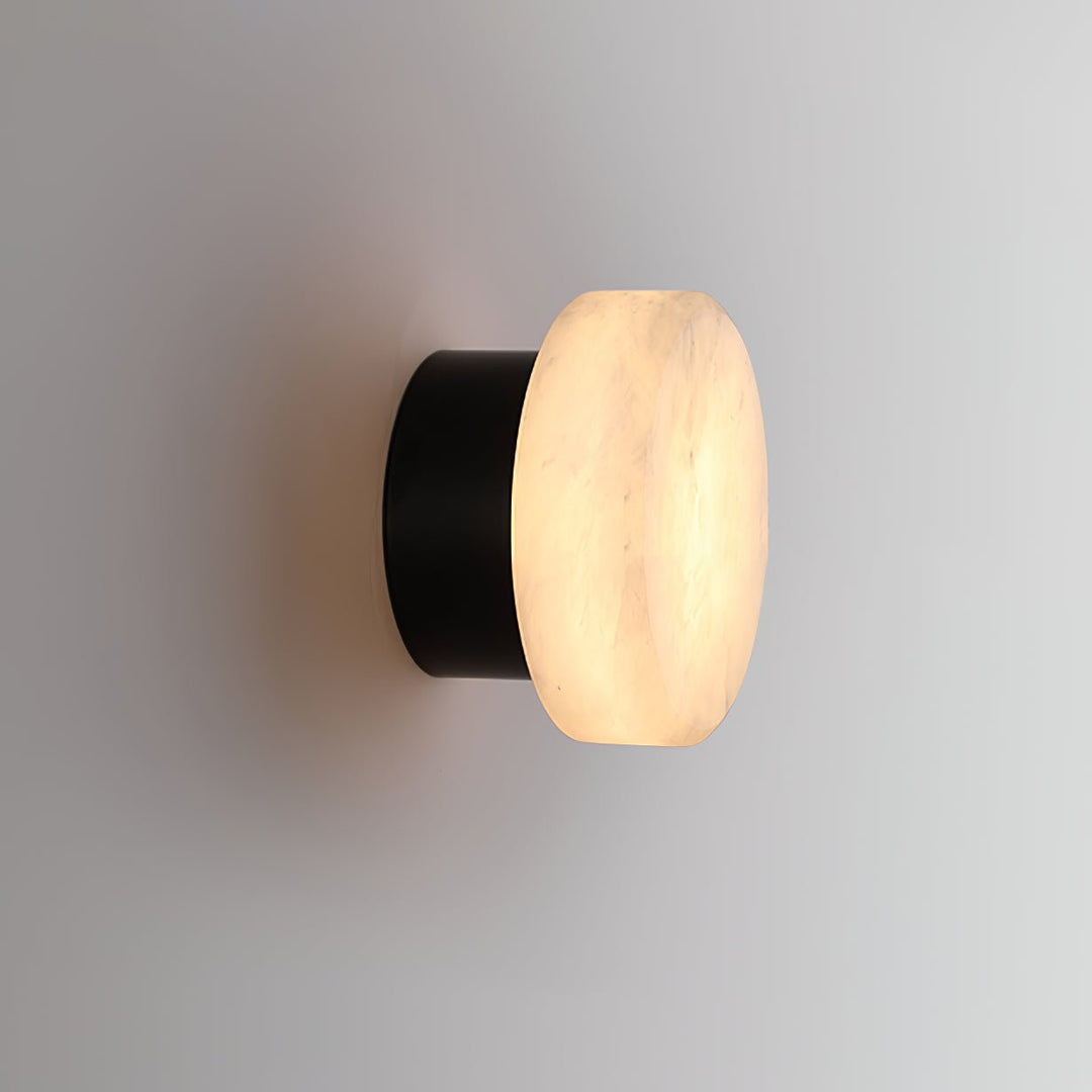 Cylindrical Alabaster Wall Light - Vakkerlight