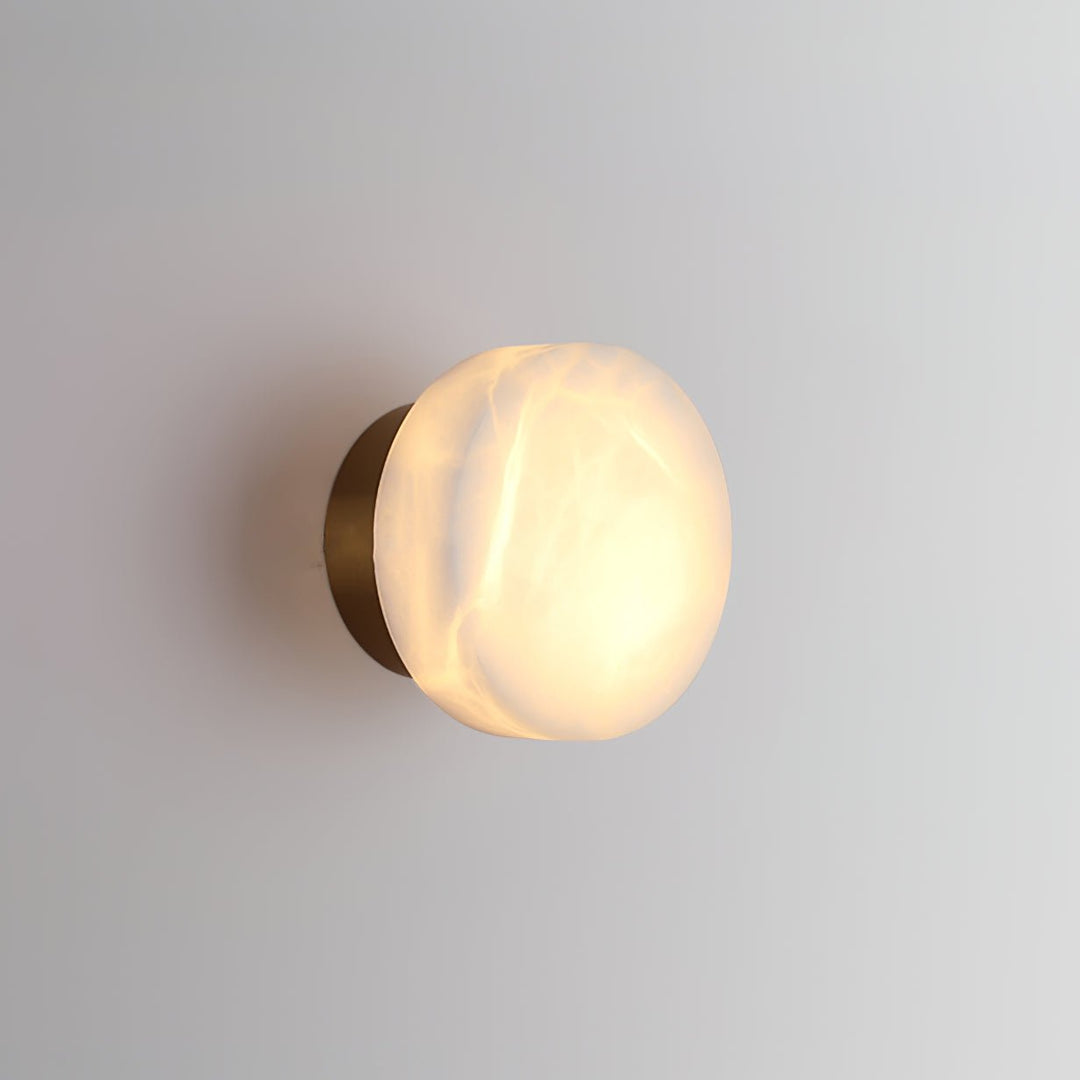 Cylindrical Alabaster Wall Light - Vakkerlight