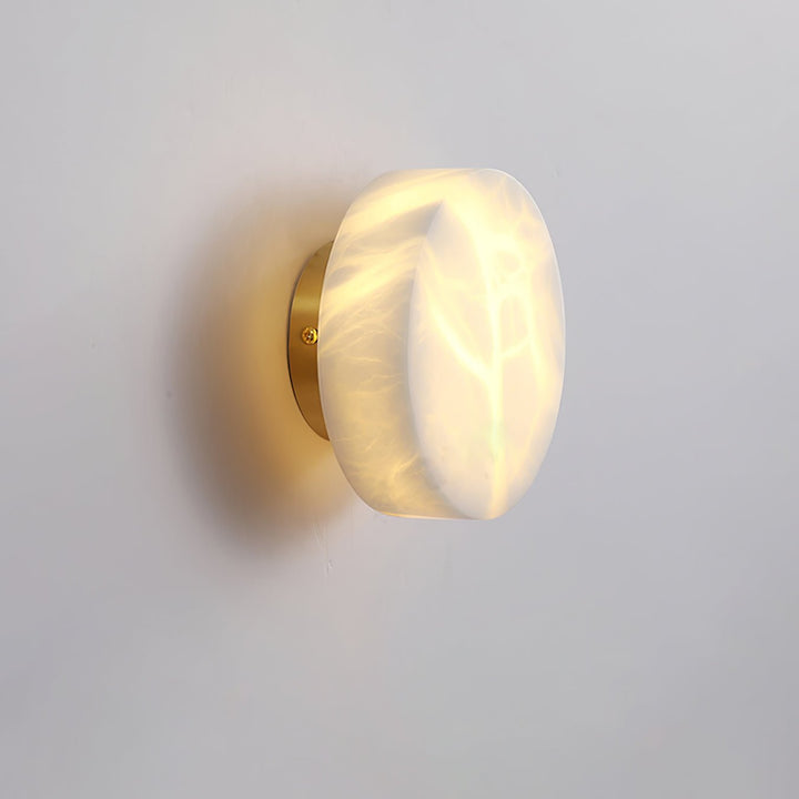 Cylindrical Alabaster Wall Light - Vakkerlight