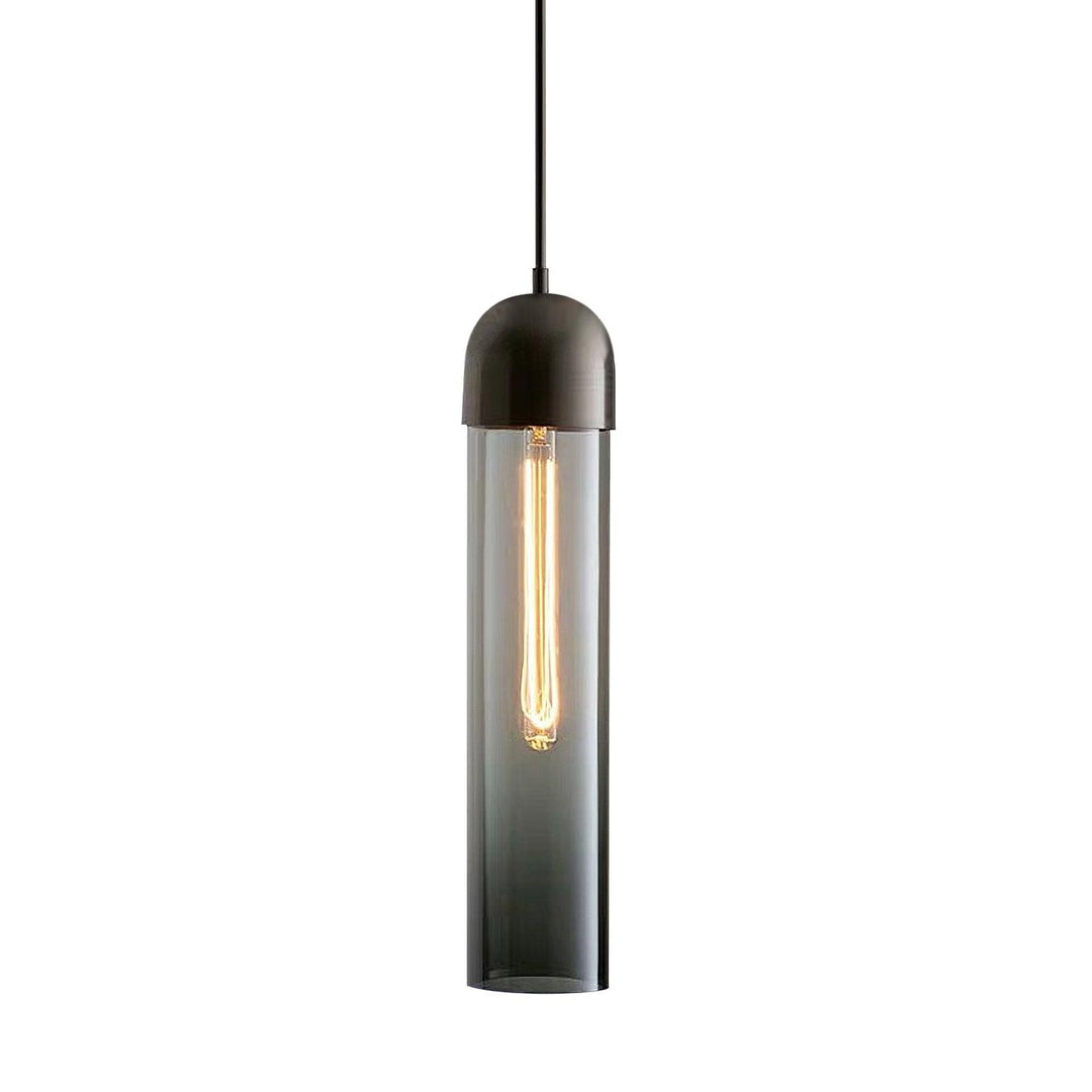 Cylindrical Glass Pendant Light - Vakkerlight