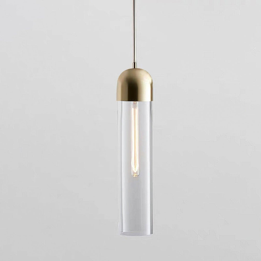 Cylindrical Glass Pendant Light - Vakkerlight