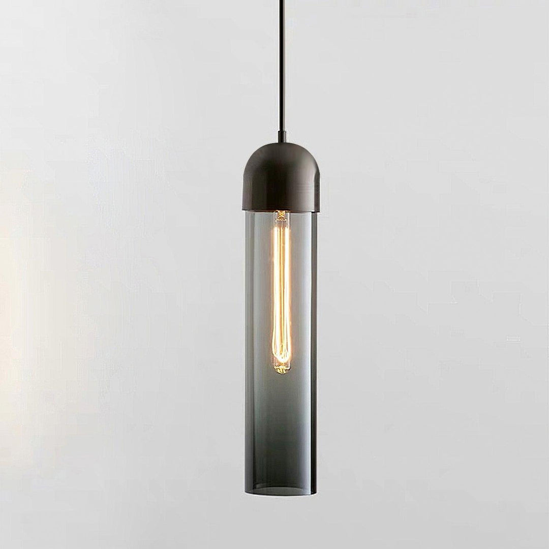 Cylindrical Glass Pendant Light - Vakkerlight