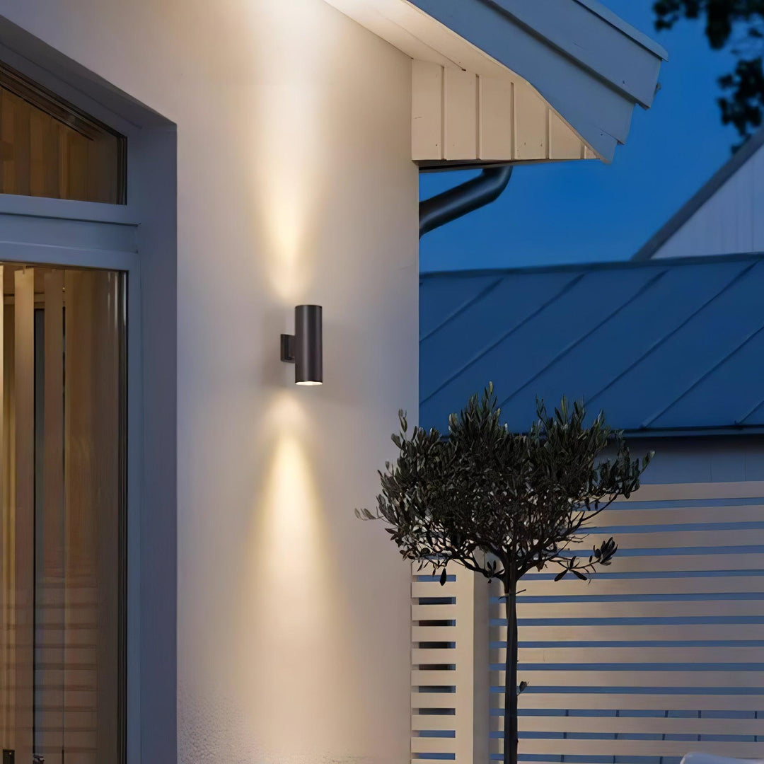 Cylindrical Outdoor Wall Light - Vakkerlight