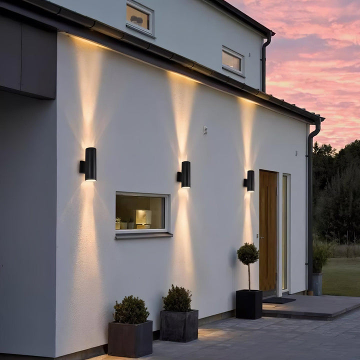 Cylindrical Outdoor Wall Light - Vakkerlight