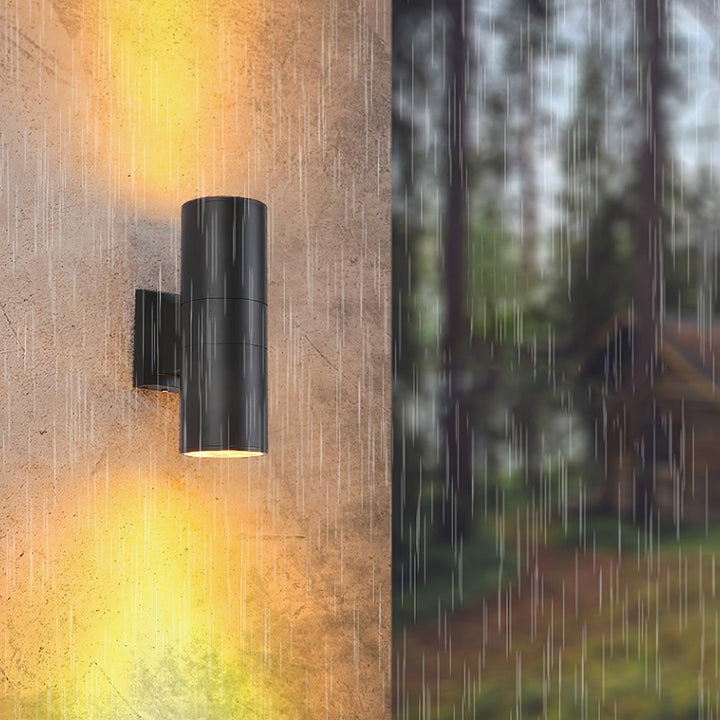 Cylindrical Outdoor Wall Light - Vakkerlight