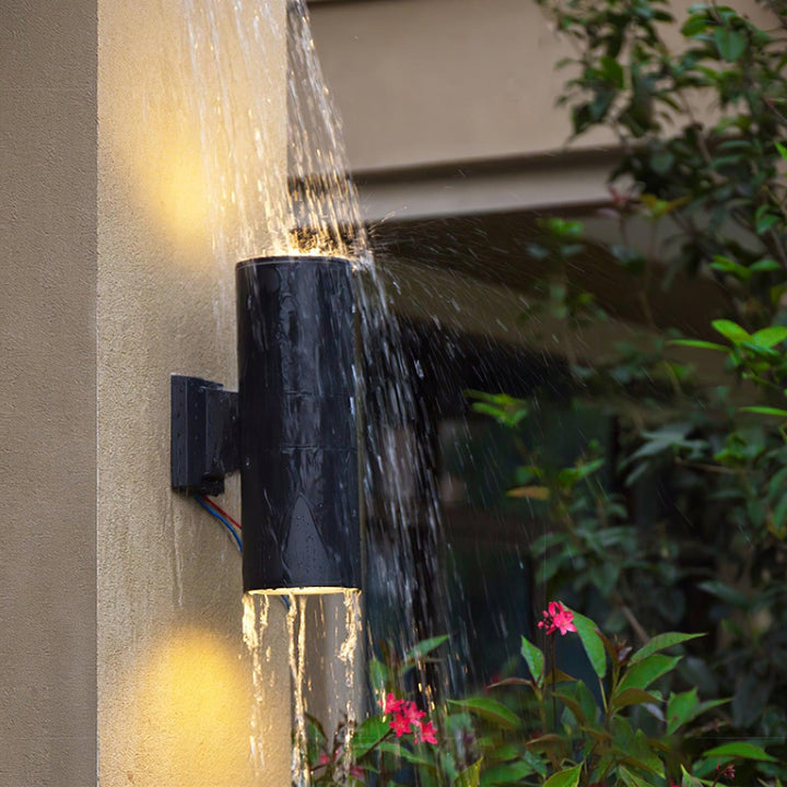 Cylindrical Outdoor Wall Light - Vakkerlight