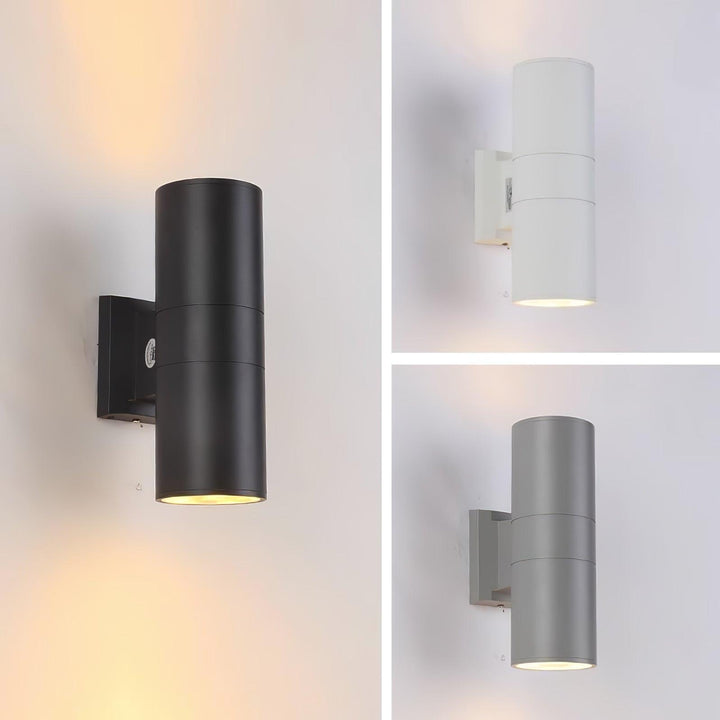 Cylindrical Outdoor Wall Light - Vakkerlight