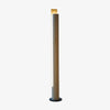 Cylindrical Timber Column Floor Lamp - Vakkerlight