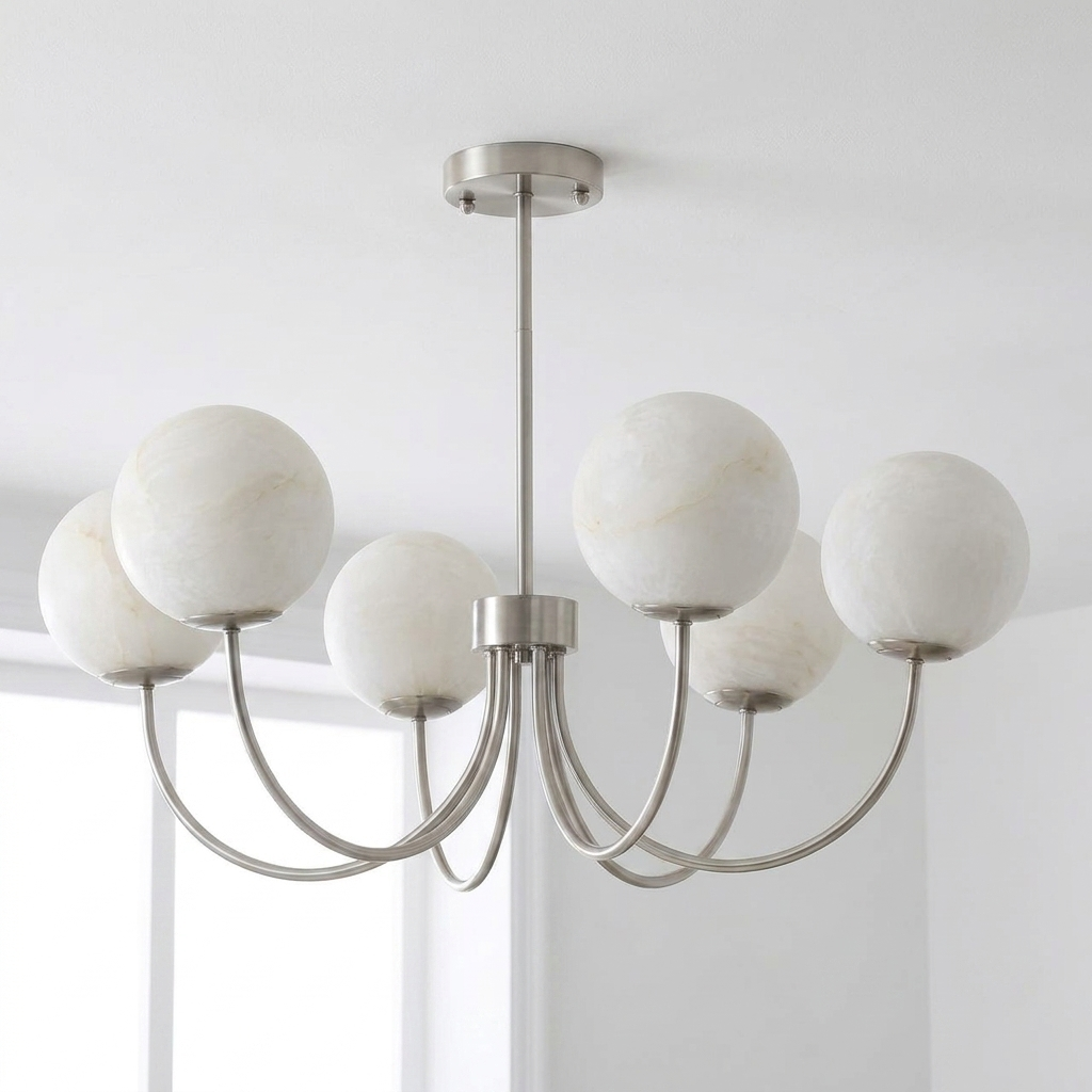 Cyrilla Alabaster Chandelier