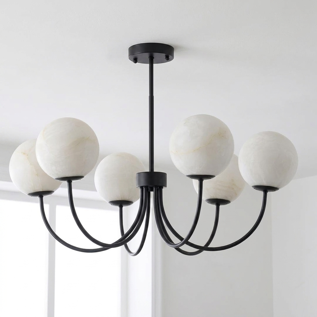 Cyrilla Alabaster Chandelier