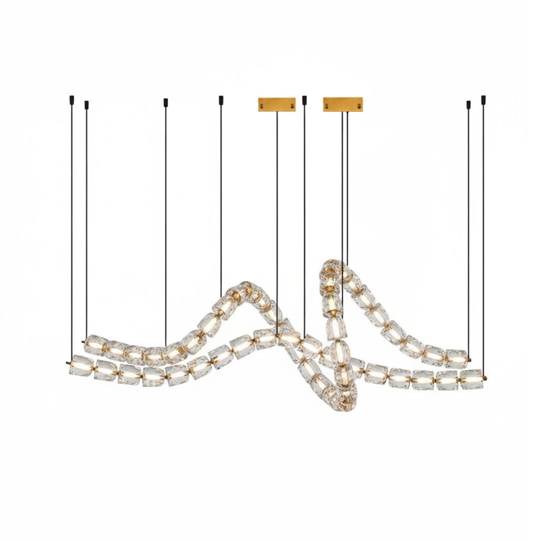 Gabriel Gold Chandelier - Vakkerlight