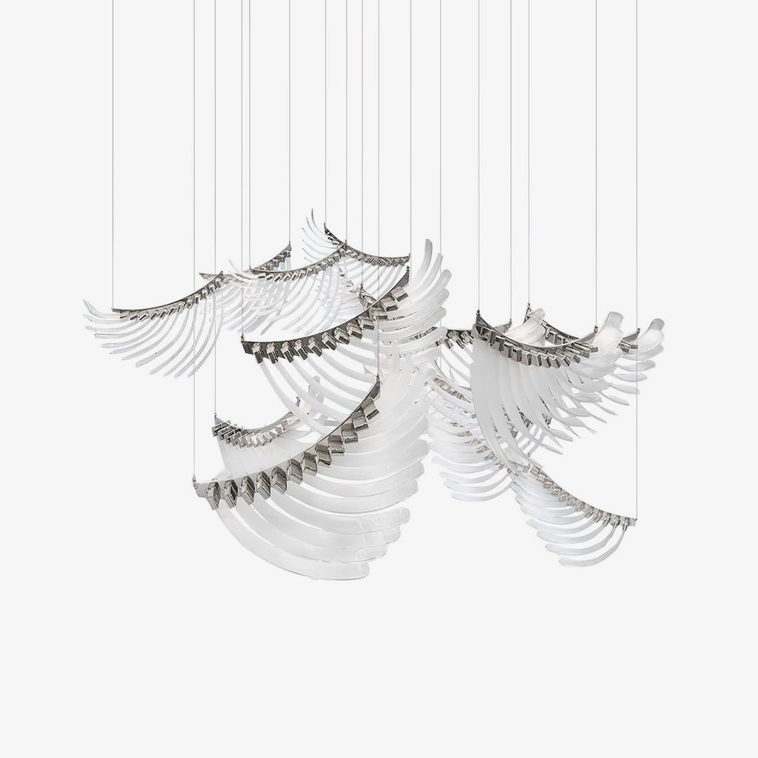 Bird Feather Wings Chandelier - Vakkerlight