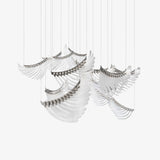 Bird Feather Wings LED Kroonluchter