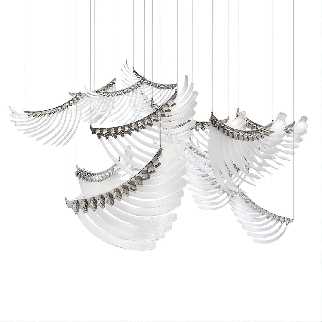 Bird Feather Wings Chandelier - Vakkerlight