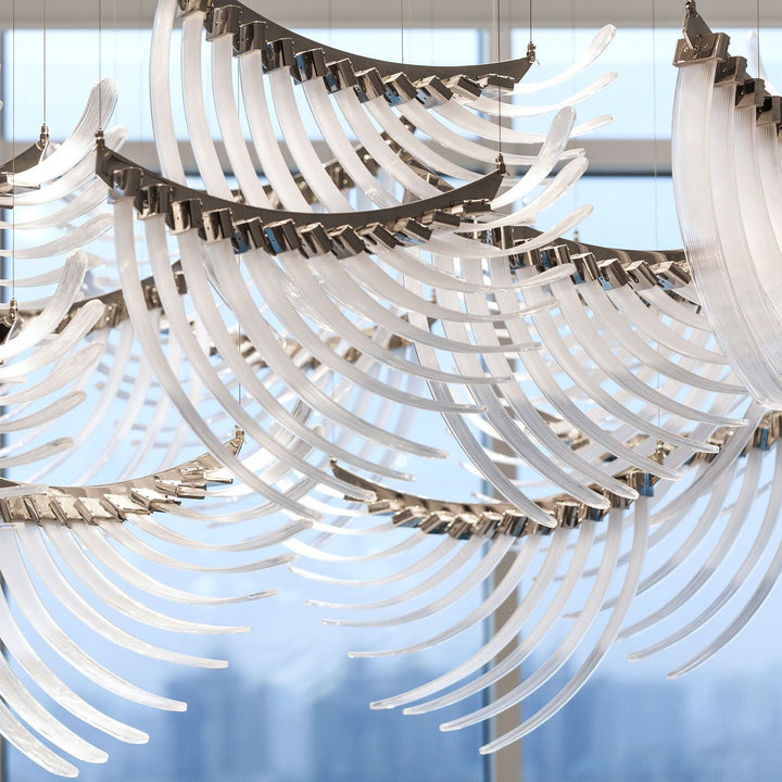 Bird Feather Wings Chandelier - Vakkerlight