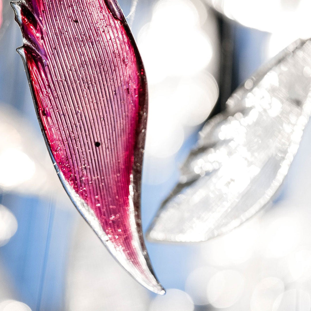 Flying Glass Feather Chandelier - Vakkerlight