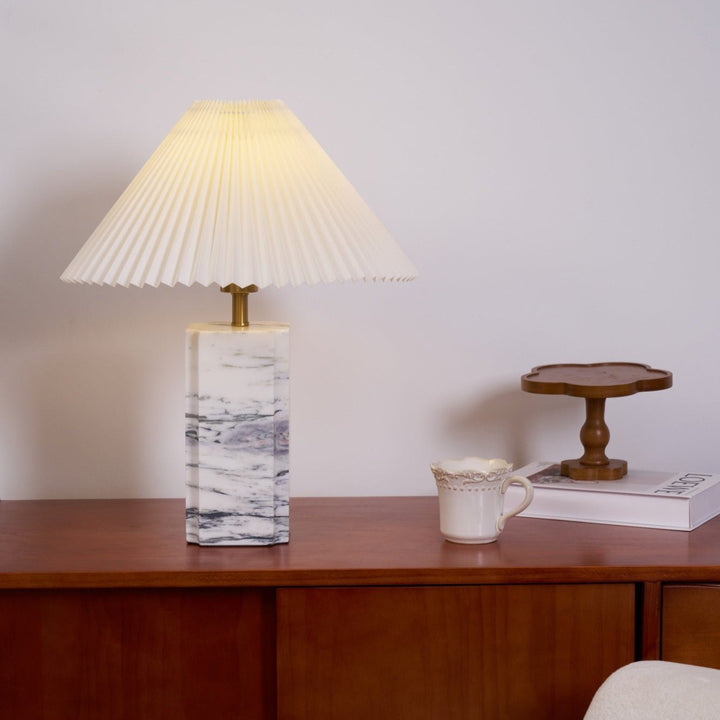 Bianca Marble Table Lamp - Vakkerlight